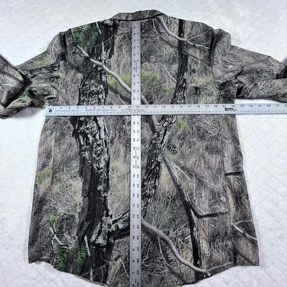 Magellan Outdoors Men's Lightweight Ripstop Button Down Long Sleeve Shirt Sz Md - Picture 6 of 6